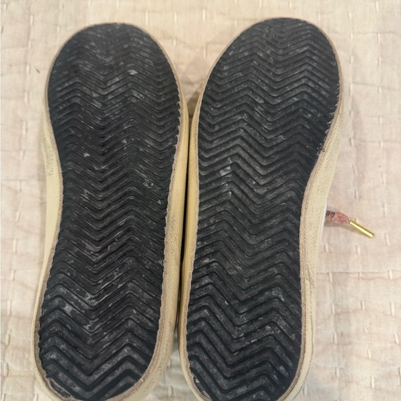 Golden Goose Superstars with Gold Glitter Star - Picture 9 of 12